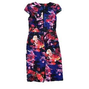 Betsy Johnson Multicolor Floral Dress Size 2